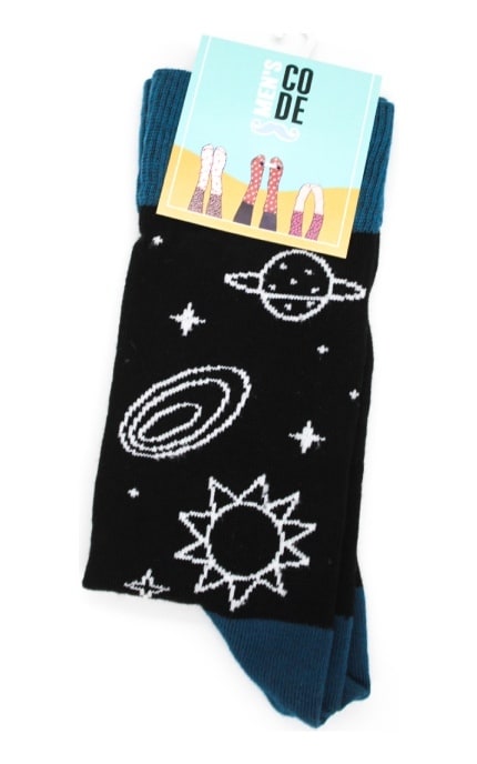 MEN'S CODE-Носки мужские Men`s Code размер 27 с рисунком 1 пара -4820163325651