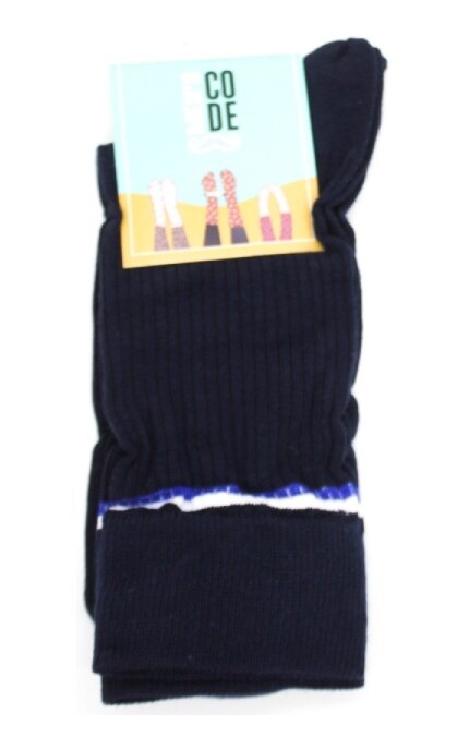 MEN'S CODE-Шкарпетки чоловічі Men`s Code розмір 27 рубчик в асортименті 1 пара-4820163325620