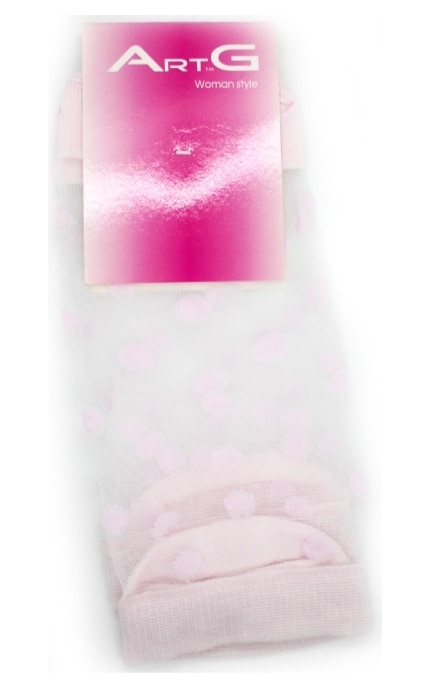 ART G-Носки женские Art G ментол/пудра в ассортименте размер 23-25-2000115560343