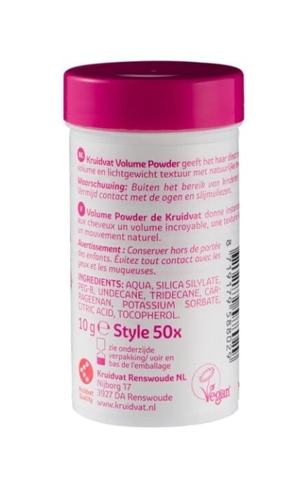 KRUIDVAT-Пудра для укладання волосся Kruidvat Об'єм 10 г-8719179588029