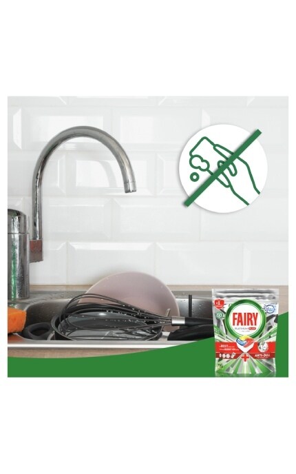 FAIRY-Капсулы для посудомоечных машин Fairy Platinum Plus Все-в-1 19 шт-8700216236669