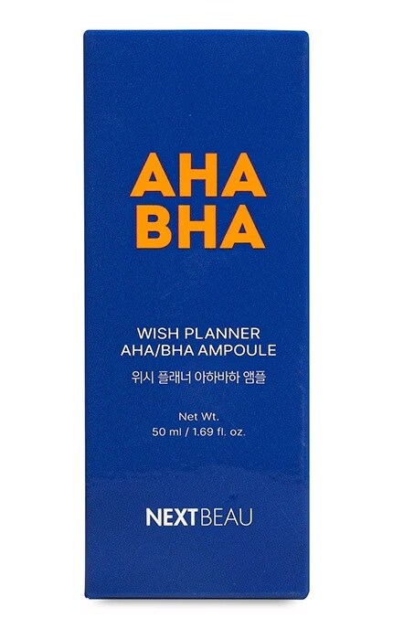 NEXTBEAU-Сыворотка для лица отшелушивающая Nextbeau Aha/Bha 50 мл-8809696981783