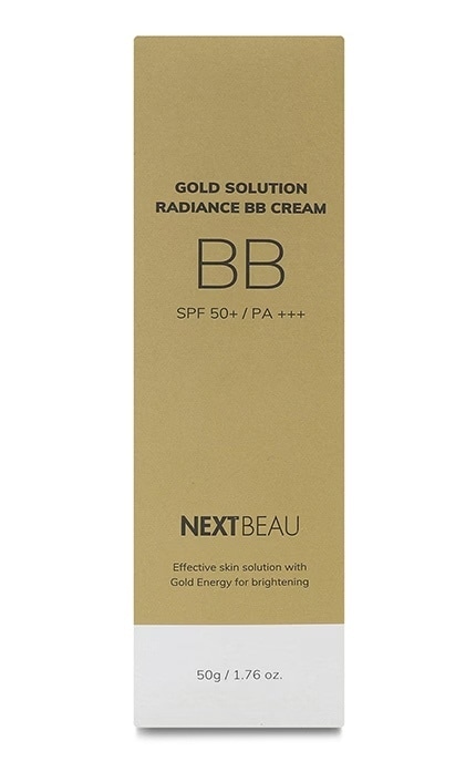 NEXTBEAU-ВВ крем Nextbeau Gold Solution Radiance Light Beige 50 г-8809696983589