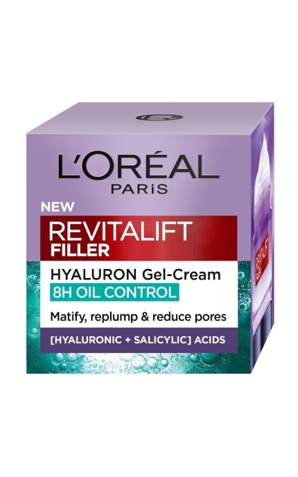 SKIN EXPERT-Дневной антивозрастной гель-крем для лица L'Oreal Paris Revitalift Filler для комбинированной кожи лица 50 мл-3600524213848