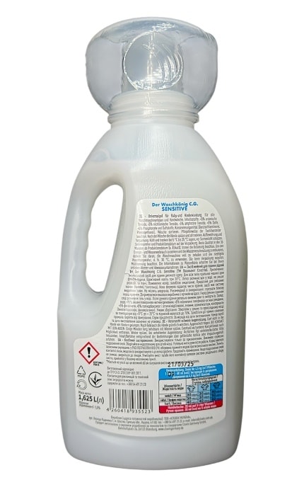 WASCHKONIG-Гель для стирки Waschkonig для детской одежды 1625 мл-4260418935523