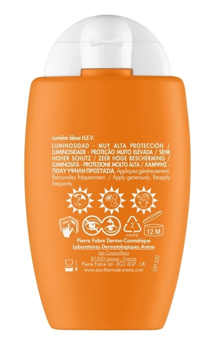 AVENE-Сонцезахисний ультра-флюїд Avene Solaire Ultra-Fluid Radiance SPF 50+ 50 мл-3282770397697