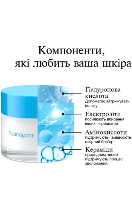 NEUTROGENA-Крем-гель для обличчя Neutrogena Hydro Boost гідратуючий 50 мл-3574661533544