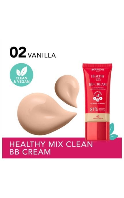 BOURJOIS-Тональный крем Bourjois Healthy Mix BB Cream 02 Vanilla 30 мл-3616305703224