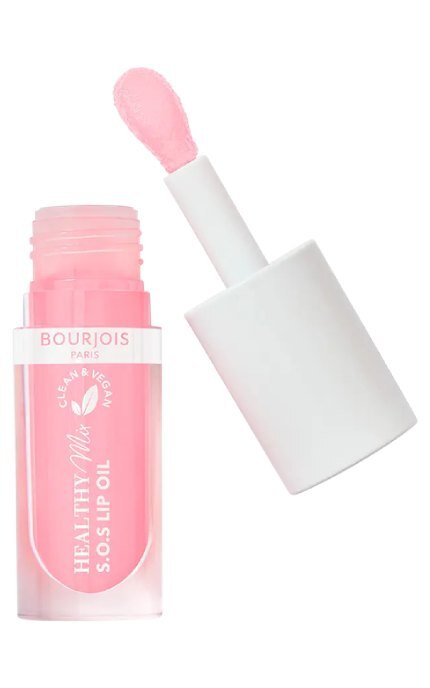 BOURJOIS-Масло для губ Bourjois Healthy Mix S.O.S 01 Douceur De Rose 4,5 мл-3616305705921