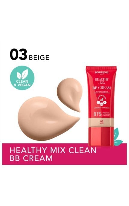 BOURJOIS-Тональный крем Bourjois Healthy Mix BB Cream 03 Beige 30 мл-3616305703217