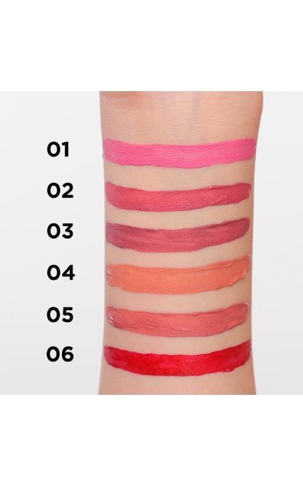 EVELINE-Матова рідка помада для губ Eveline Wonder Match Liquid Matt Lipstick 04 Caramel 6.8 мл-5903416065753