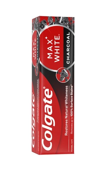 COLGATE-Зубная паста Colgate Max White Charcoal отбеливающая с активним углём 75 мл-8718951250017
