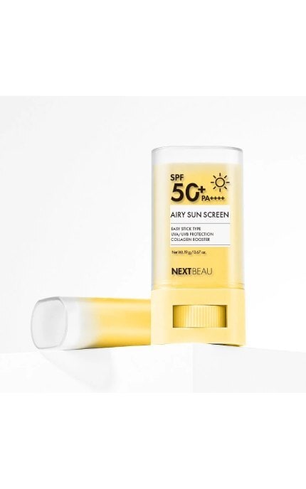 NEXTBEAU-Крем-стік Nextbeau Airy Sunscreen Stick SPF50+ сонцезахисний 19 г-8809696984616