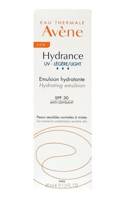 AVENE-Эмульсия для лица Avene Гидранс Оптималь UV Лайт с SPF 30 40 мл-3282770208788