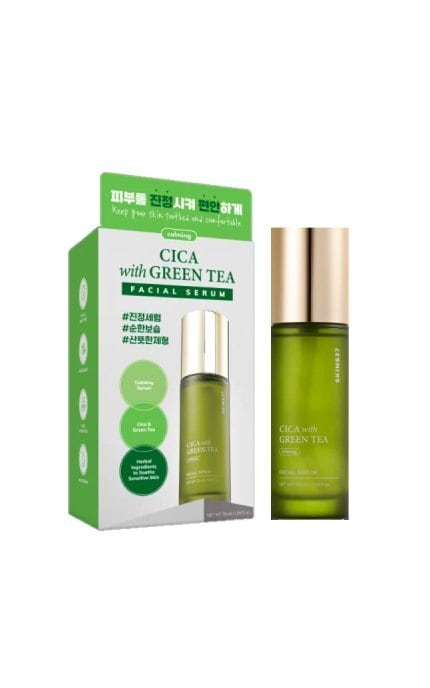 SKIN627-Сироватка для обличчя Skin627 Cica with Green tea 50 мл-8809696984081