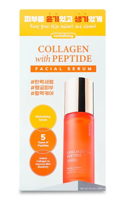 SKIN627-Сироватка для обличчя Skin627 Collagen with Peptide 50 мл-8809696984128