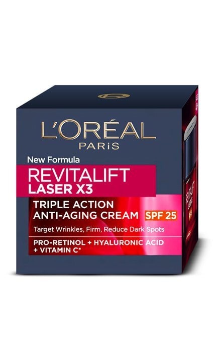 SKIN EXPERT-Крем для лица L'Oreal Paris Revitalift Laser X3 Дневной 50 мл-3600523448746