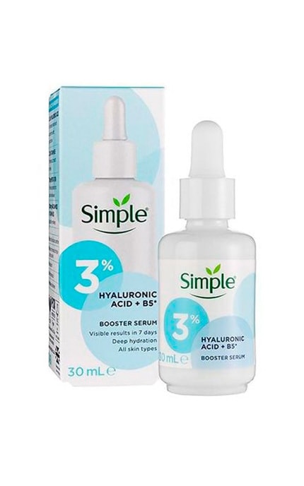 SIMPLE-Сироватка для обличчя Simple Hyaluronic acid+B5 30 мл-8720181157127