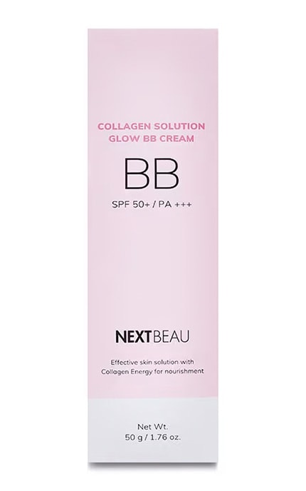 NEXTBEAU-Крем для лица Nextbeau Collagen BB Light Beige 50 г-8809696983596