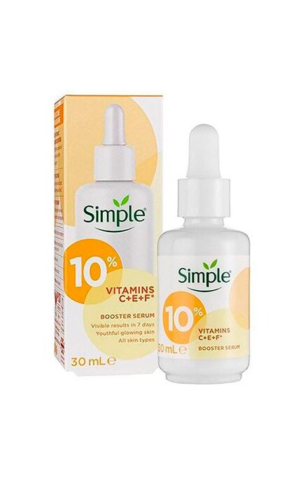 SIMPLE-Сироватка для обличчя Simple Vitamins C+E+F 30 мл-8720181157110