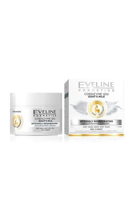 EVELINE-Крем для лица питательный Eveline Cosmetics Q10 50 мл-5901761912265