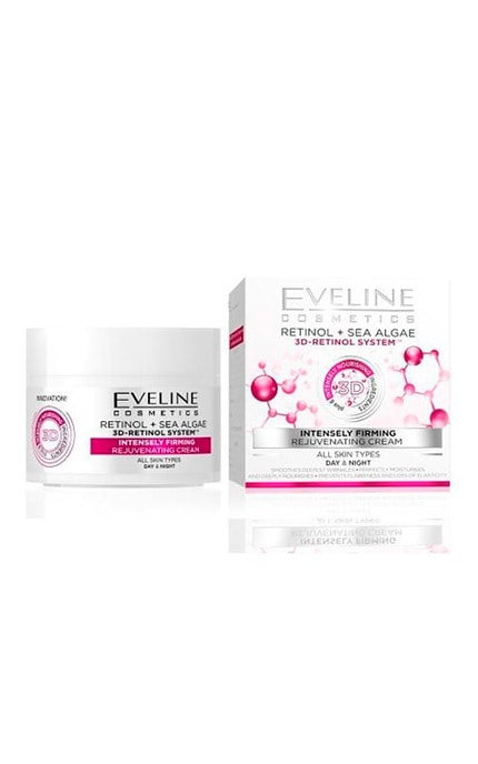 EVELINE-Крем для лица омолаживающий Интенсивный лифтинг Eveline Cosmetics 50 мл-5901761912296