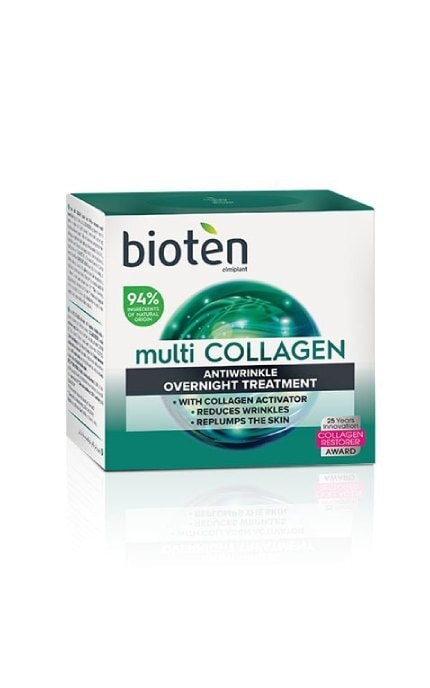 BIOTEN-Крем для лица ночной антивозрастной Bioten Multi Collagen 50 мл-5201314119647