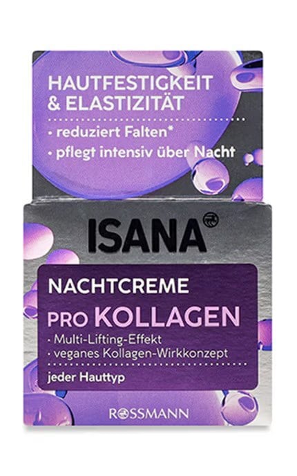 ISANA-Крем ночной Isana Pro-Collagen 50 мл-4305615835068