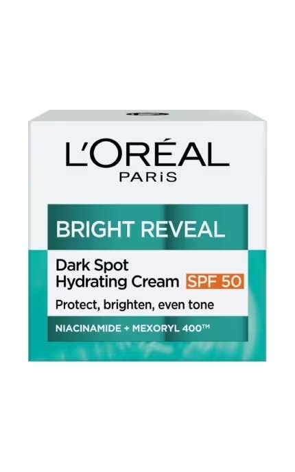 SKIN EXPERT-Крем для шкіри обличчя L'Oreal Paris Зволожувальний Bright Reveal Skin Expert проти пігментних плям SPF 50 50 мл-3600524122799