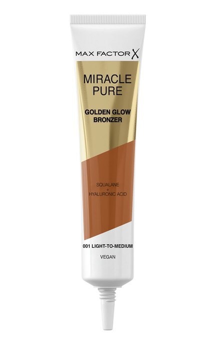 MAX FACTOR-Рідкий бронзатор для обличчя Max Factor Miracle Pure Golden Glow Bronzer 001 Light to Medium 15 мл-3616305782656