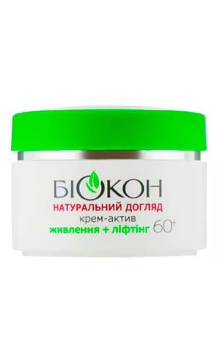 БІОКОН-Крем-актив для лица Биокон Натуральный уход 60+ 50 мл-4820160034327