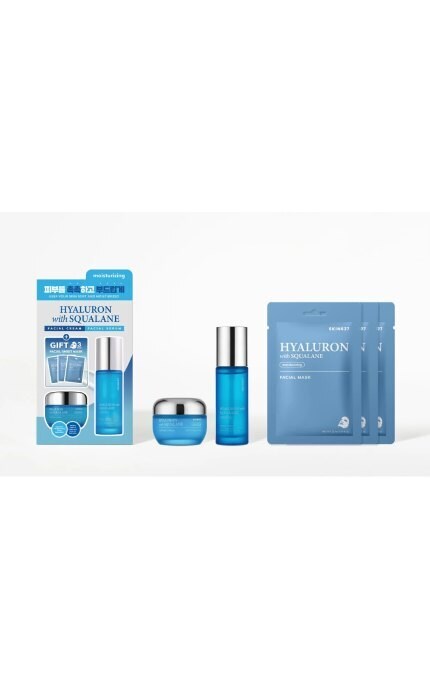 SKIN627-Набір для догляду за обличчям Skin627 Hyaluron with Squalane Facial Care Set-8809696984739