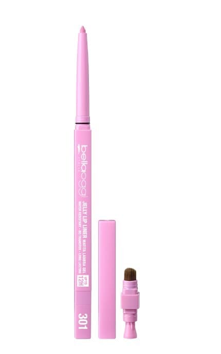 BELLAOGGI- Контурний олівець для губ Bellaoggi Jelly Lip Liner 01 водостійкий 1 шт-8028997012112