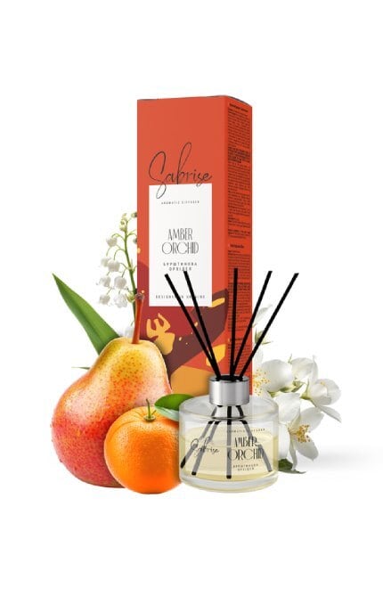 SABRISE-Ароматичний дифузор Sabrise Amber Orchid 85 мл-4820184443471