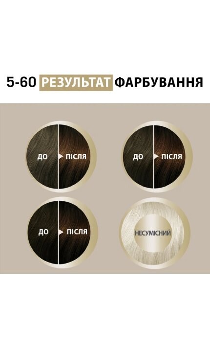 CREME SUPREME-Краска для волос Schwarzkopf Professional Creme Supreme 5-60 Шоколадный Светло-Каштановый 60 мл-9000101746105