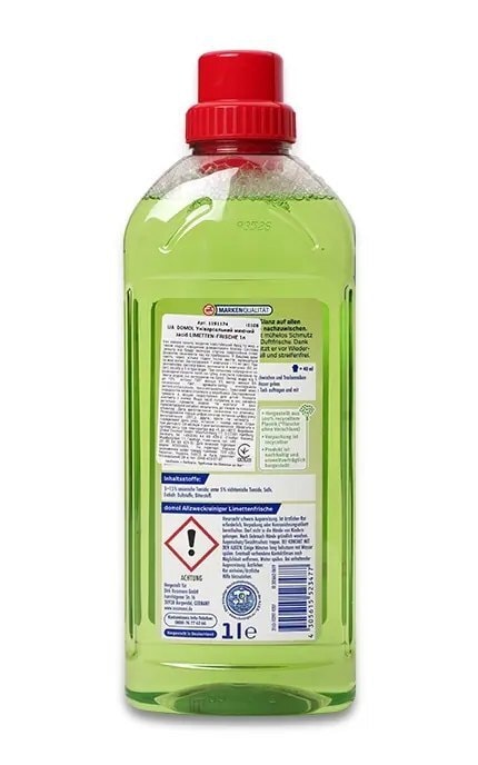 DOMOL-Средство для мытья универсальное Domol Limetten-Frische 1 л-4047196044445