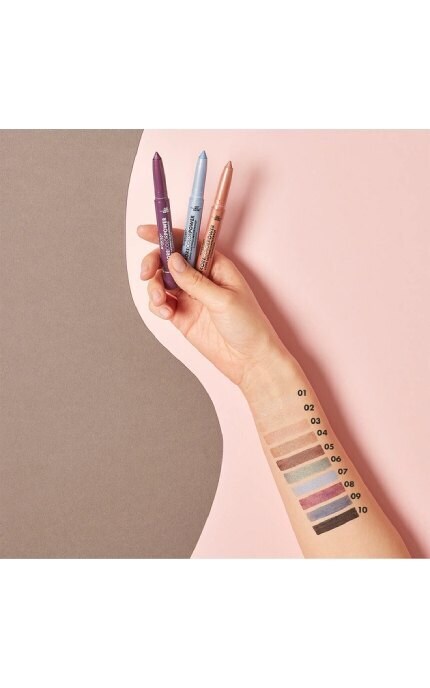 DEBORAH GROUP S.r.l-Тіні-олівець для повік Deborah 24Ore Color Power Waterproof водостійкі 03 Rose Bronze 1.4 г-8009518386578