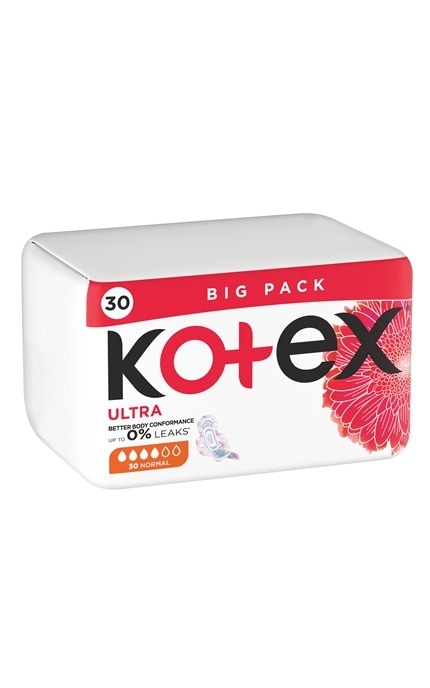 KOTEX-Прокладки жіночі гігієнічні Kotex Ultra Нормал ультратонкі 30 шт-5029053569093