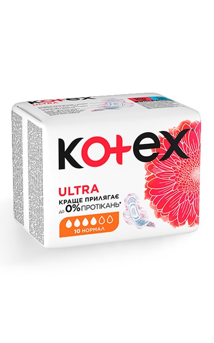 KOTEX-Прокладки жіночі Kotex Utra Dry Normal 10 шт-5029053542621