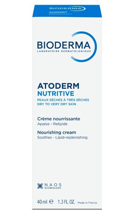 BIODERMA-Бальзам для лица Bioderma Atoderm Питательный 40 мл-3401399373008
