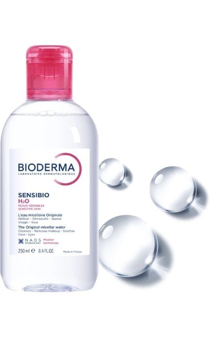 BIODERMA-Мицеллярная вода Bioderma Sensibio Н2О 250 мл-3701129812068