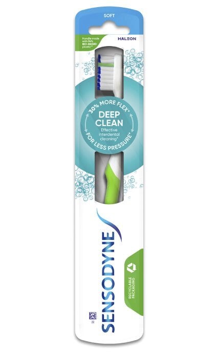 SENSODYNE-Зубна щітка Sensodyne Глибоке очищення М'яка 1 шт-5054563257031