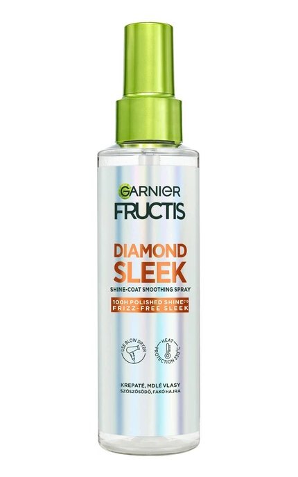 FRUCTIS-Спрей Garnier Fructis Keratin Sleek для розгладження та надання блиску для пухнастого та сухого волосся 150 мл​-3600542656870