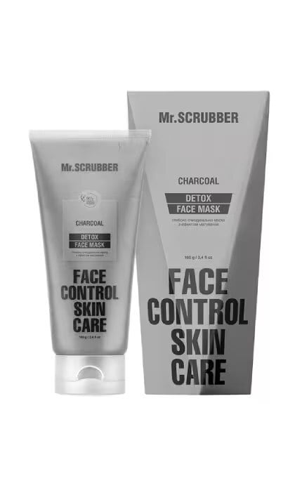 MR.SCRUBBER-Маска для лица Mr.Scrubber Detox Face Control с эффектом матирования 100 мл-4823109701496