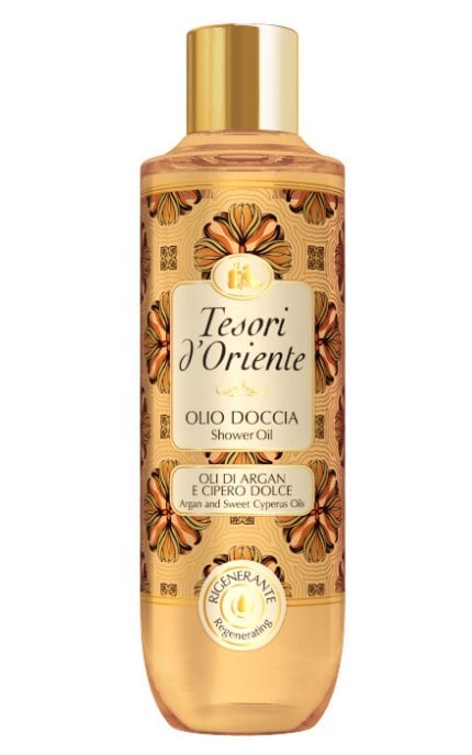TESORI D'ORIENTE-Масло для душа Tesori d'Oriente Аргания-Циперус 250 мл-8008970048611