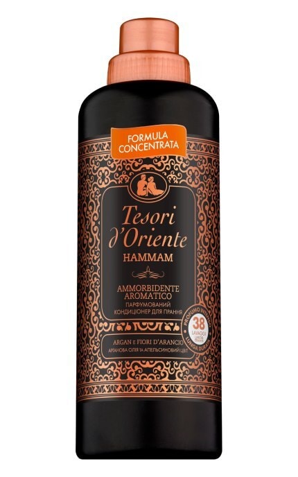 TESORI D'ORIENTE-Кондиціонер для прання Tesori d'Oriente ХАММАМ олія аргани та апельсиновий цвіт 760 мл-8008970055213
