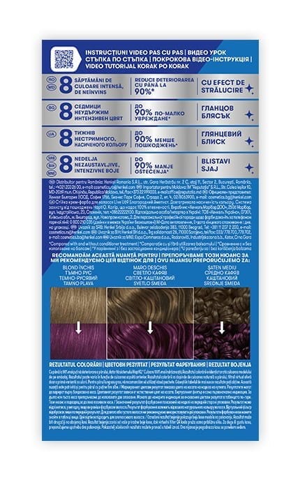 --Стойкая крем-краска для волос Schwarzkopf LIVE Urban Metallics U69 Благородный Аметист-9000101772029