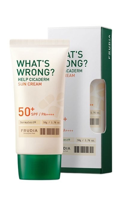 FRUDIA-Крем солнцезащитный для чувствительной кожи SPF 50+ Frudia 50 г-8803348049692
