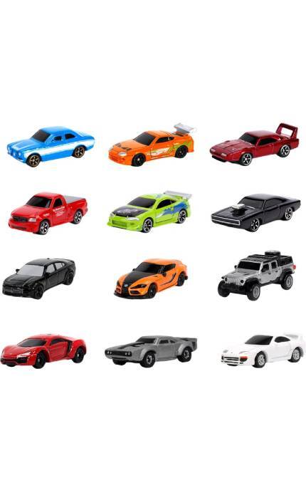 JADA-Коллекционная металлическая машинка-сюрприз Jada Форсаж серия 2.4 см-4006333100673