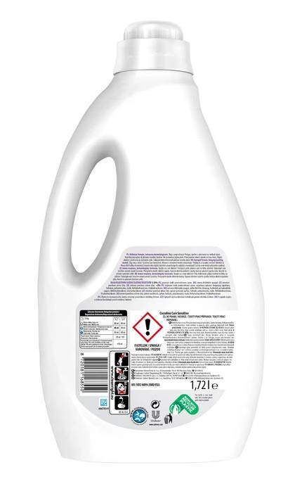 COCCOLINO-Гель для делікатного прання Coccolino Care Sensitive 1.72 л-8720181168550